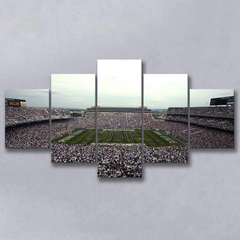 Beaver Stadium, Stadium Canvas, Sport Art, Large Canvas, Multi Panels, Canvas Prints Wall Art Decor