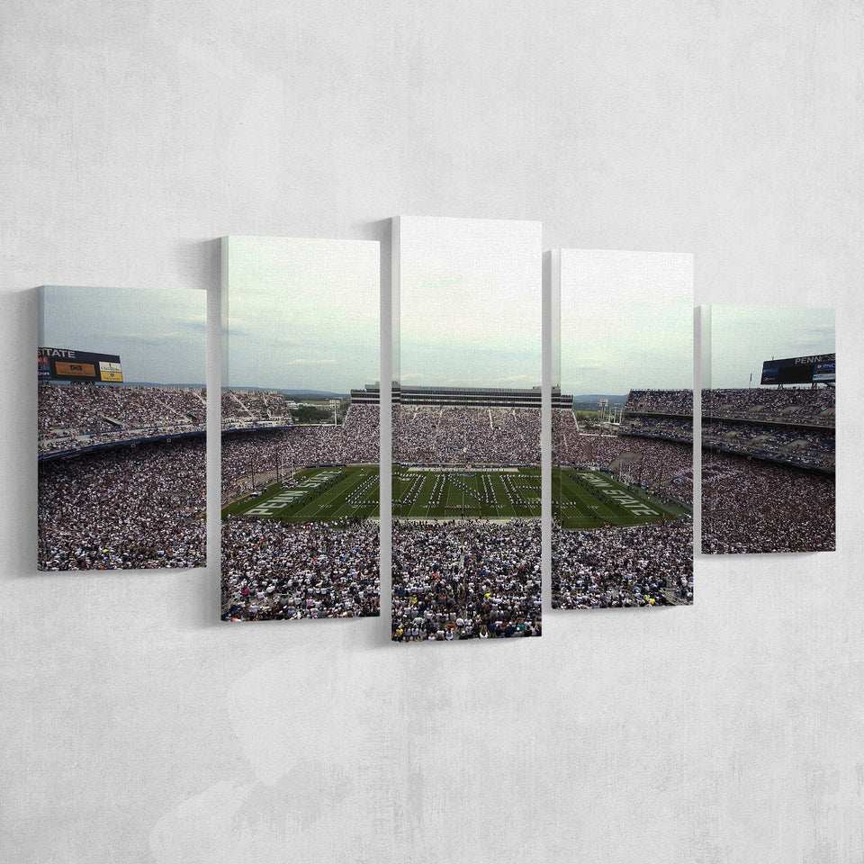 Beaver Stadium, Stadium Canvas, Sport Art, Large Canvas, Multi Panels, Canvas Prints Wall Art Decor