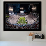 Beaver Stadium in Pa, Stadium Canvas, Sport Art, Gift for him, Framed Art Prints Wall Art Decor, Framed Picture