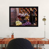Beer And Wine Tasting Events In Southern California Framed Canvas Wall Art - Canvas Prints, Painting Canvas,Framed Prints