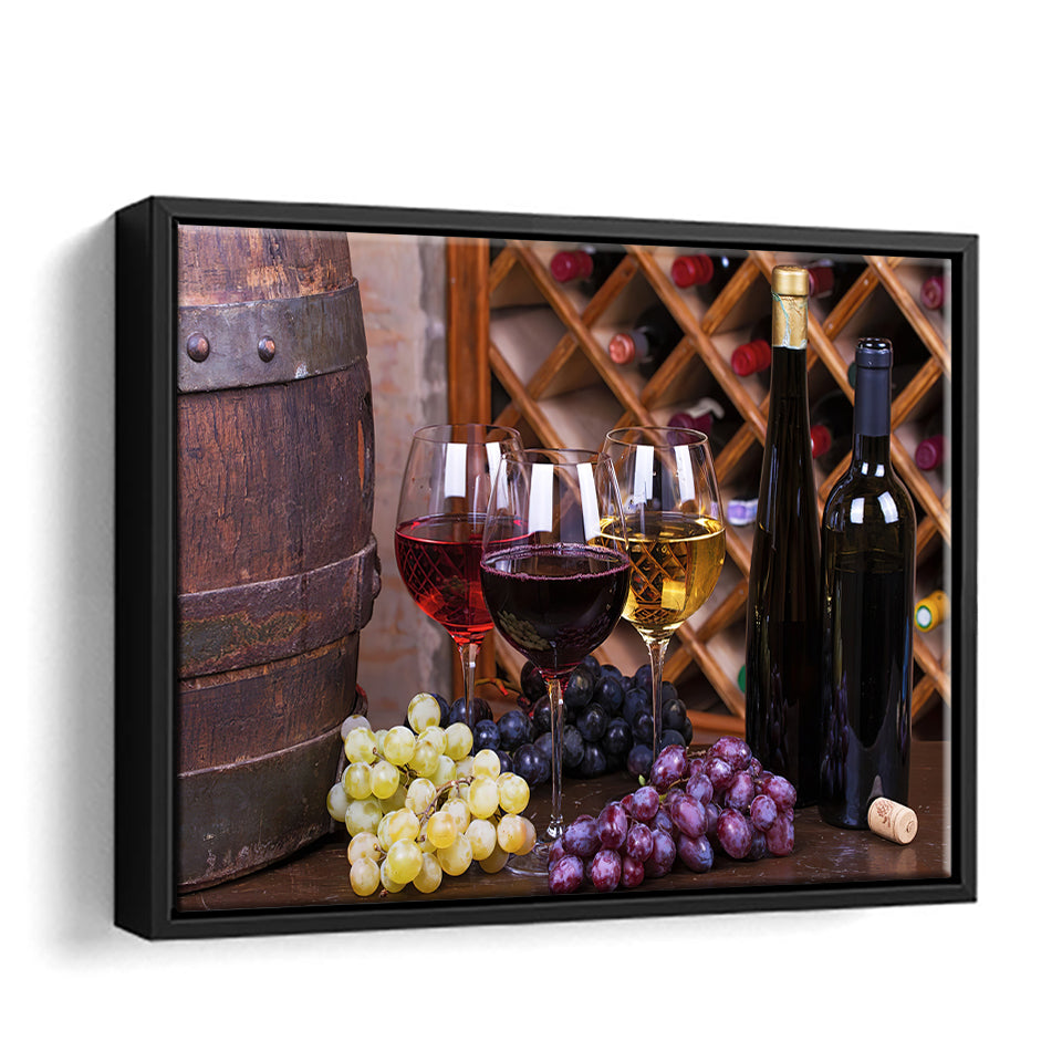 Beer And Wine Tasting Events In Southern California Framed Canvas Wall Art - Canvas Prints, Painting Canvas,Framed Prints