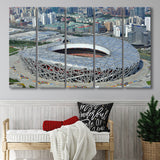 Beijing National Stadium, Stadium Canvas, Sport Art, Gift for him, Multi Panels B, Canvas Prints Wall Art Decor