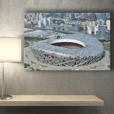 Beijing National Stadium, Stadium Canvas, Sport Art, Gift for him, Fan Gift, Canvas Prints Wall Art Decor