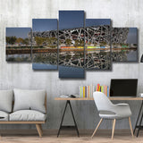 Beijng National Stadium, Stadium Canvas, Sport Art, Large Canvas, Multi Panels, Canvas Prints Wall Art Decor