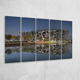 Beijng National Stadium, Stadium Canvas, Sport Art, Gift for him, Multi Panels B, Canvas Prints Wall Art Decor