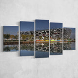Beijng National Stadium, Stadium Canvas, Sport Art, Large Canvas, Multi Panels, Canvas Prints Wall Art Decor