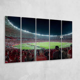 Beira Rio Stadium Brazil, Stadium Canvas, Sport Art, Gift for him, Multi Panels B, Canvas Prints Wall Art Decor