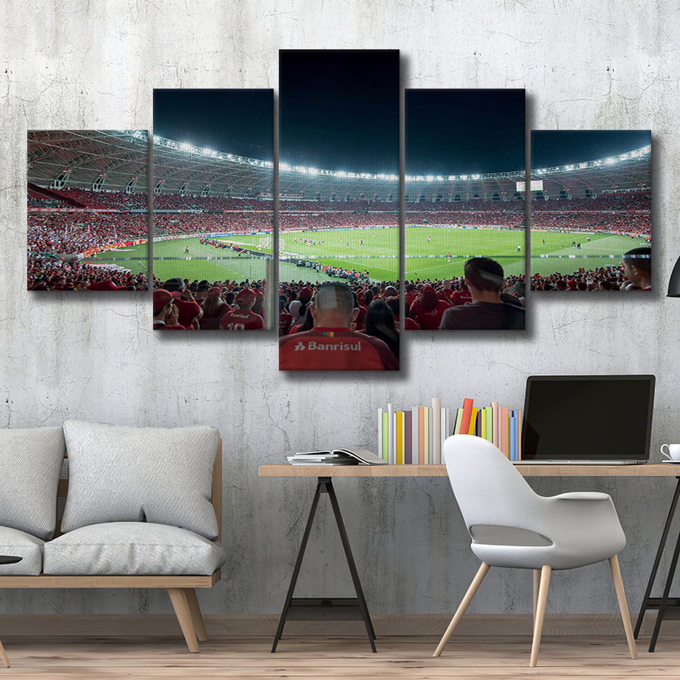 Beira Rio Stadium Brazil, Stadium Canvas, Sport Art, Large Canvas, Multi Panels, Canvas Prints Wall Art Decor