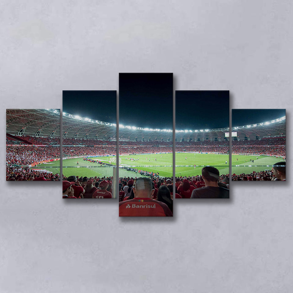 Beira Rio Stadium Brazil, Stadium Canvas, Sport Art, Large Canvas, Multi Panels, Canvas Prints Wall Art Decor