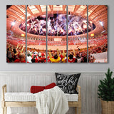 Beira Rio Stadium Event, Stadium Canvas, Sport Art, Gift for him, Multi Panels B, Canvas Prints Wall Art Decor