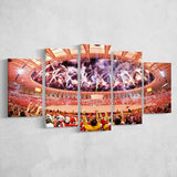 Beira Rio Stadium Event, Stadium Canvas, Sport Art, Large Canvas, Multi Panels, Canvas Prints Wall Art Decor