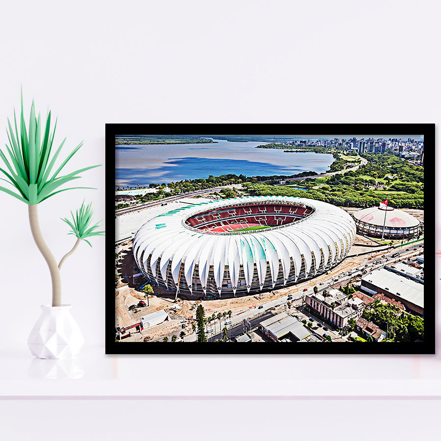 Beira Rio Stadium, Stadium Canvas, Sport Art, Gift for him,100 Framed Art Prints Wall Art Decor, Framed Picture