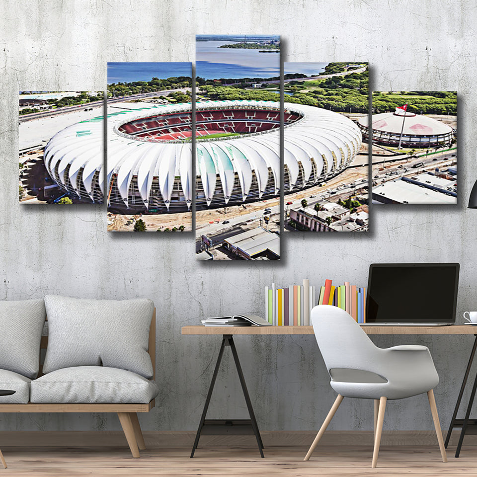 Beira Rio Stadium, Stadium Canvas, Sport Art, Large Canvas,V1 Multi Panels, Canvas Prints Wall Art Decor