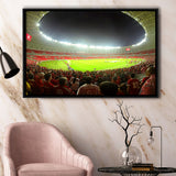 Beira Rio Stadium, Stadium Canvas, Sport Art, Gift for him, Framed Canvas Prints Wall Art Decor, Framed Picture