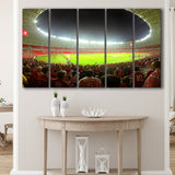 Beira Rio Stadium, Stadium Canvas, Sport Art, Gift for him, Multi Panels B, Canvas Prints Wall Art Decor