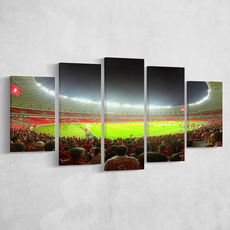 Beira Rio Stadium, Stadium Canvas, Sport Art, Large Canvas, Multi Panels, Canvas Prints Wall Art Decor