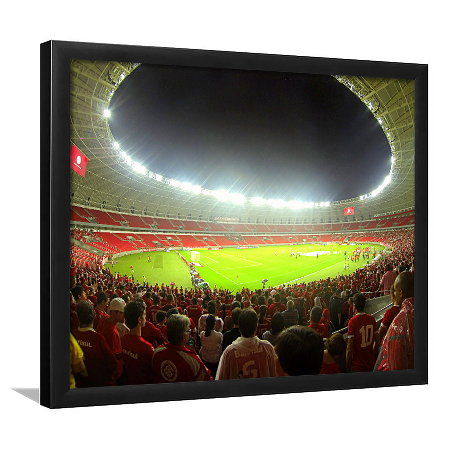 Beira Rio Stadium, Stadium Canvas, Sport Art, Gift for him, Framed Art Prints Wall Art Decor, Framed Picture