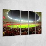 Beira Rio Stadium, Stadium Canvas, Sport Art, Gift for him, Multi Panels B, Canvas Prints Wall Art Decor
