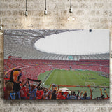 Beira Rio Stadium in Alegre, Stadium Canvas, Sport Art, Gift for him, Fan Gift, Canvas Prints Wall Art Decor