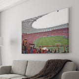 Beira Rio Stadium in Alegre, Stadium Canvas, Sport Art, Gift for him, Fan Gift, Canvas Prints Wall Art Decor