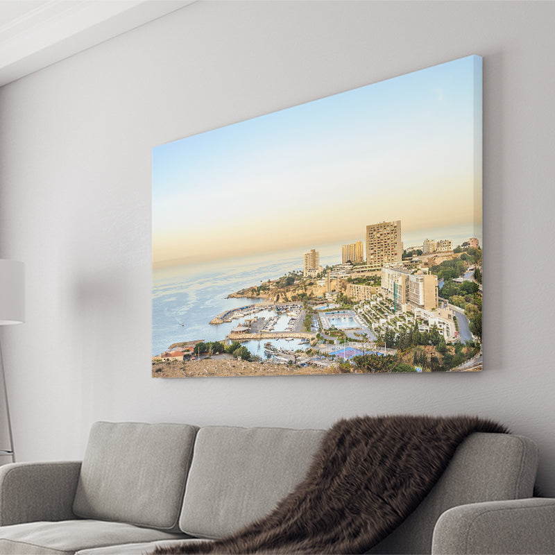 Beirut the largest city and the capital of Lebanon Canvas Prints Wall