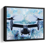 Bell Boeing V 22 Osprey Framed Canvas Prints Wall Art Decor - Painting Canvas, Framed Picture, Home Decor