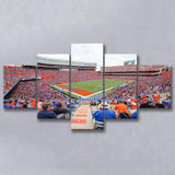 Ben Hill Griffin Football Stadium, Stadium Canvas, Sport Art, Large Canvas, Multi Panels, Canvas Prints Wall Art Decor