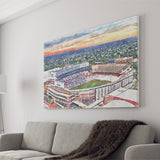 Ben Hill Griffin Stadium Florida Gators Stadium Watercolor, Sport Art Prints Fan Gift, Canvas Prints Wall Art Decor