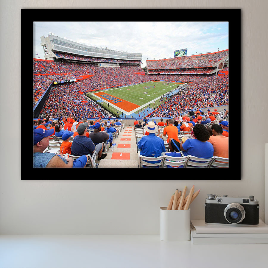 Ben Hill Griffin Stadium Art Prints Florida Gators Wall Art,Sport Stadium Art Prints, Fan Gift, Wall Decor