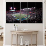 Ben Hill Griffin Stadium, Stadium Canvas, Sport Art, Gift for him, Multi Panels B, Canvas Prints Wall Art Decor