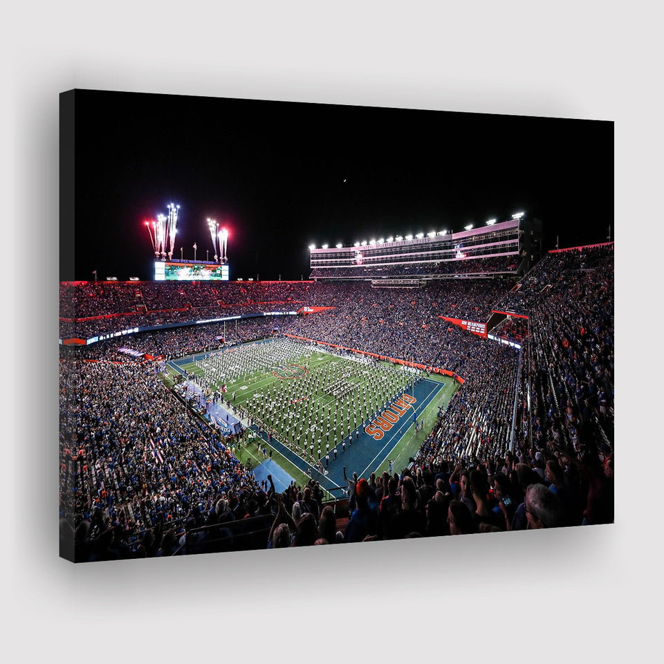 Ben Hill Griffin Stadium, Stadium Canvas, Sport Art, Gift for him, Fan Gift, Canvas Prints Wall Art Decor