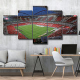 Benfica Stadium, Stadium Canvas, Sport Art, Large Canvas, Multi Panels, Canvas Prints Wall Art Decor