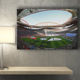Benfica World Soccer Stadium, Stadium Canvas, Sport Art, Gift for him, Fan Gift, Canvas Prints Wall Art Decor