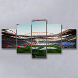 Benfica World Soccer Stadium, Stadium Canvas, Sport Art, Large Canvas, Multi Panels, Canvas Prints Wall Art Decor