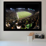 Benito Villamarín Stadium, Stadium Canvas, Sport Art, Gift for him, Framed Art Prints Wall Art Decor, Framed Picture