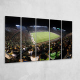 Benito Villamarín Stadium, Stadium Canvas, Sport Art, Gift for him, Multi Panels B, Canvas Prints Wall Art Decor
