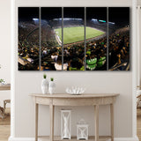Benito Villamarín Stadium, Stadium Canvas, Sport Art, Gift for him, Multi Panels B, Canvas Prints Wall Art Decor