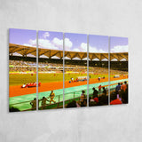 Benjamin Mkapa Stadium, Stadium Canvas, Sport Art, Gift for him, Multi Panels B, Canvas Prints Wall Art Decor