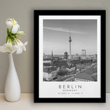 Berlin Germany Black And White Art Framed Art Prints Wall Art Decor, Framed Picture