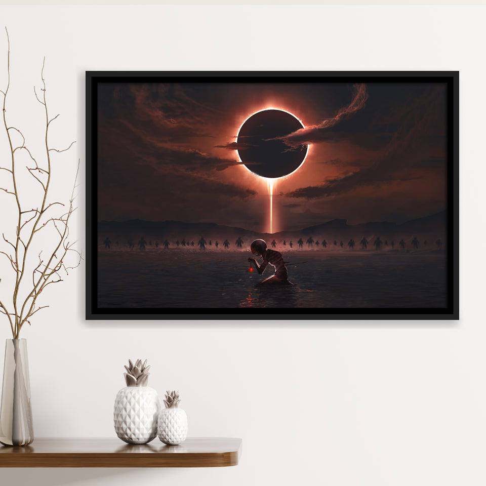 Berserk Griffith And The Band Of The Hawk Framed Canvas Prints Wall Art - Painting Canvas,Framed Picture,Home Art Wall Decor