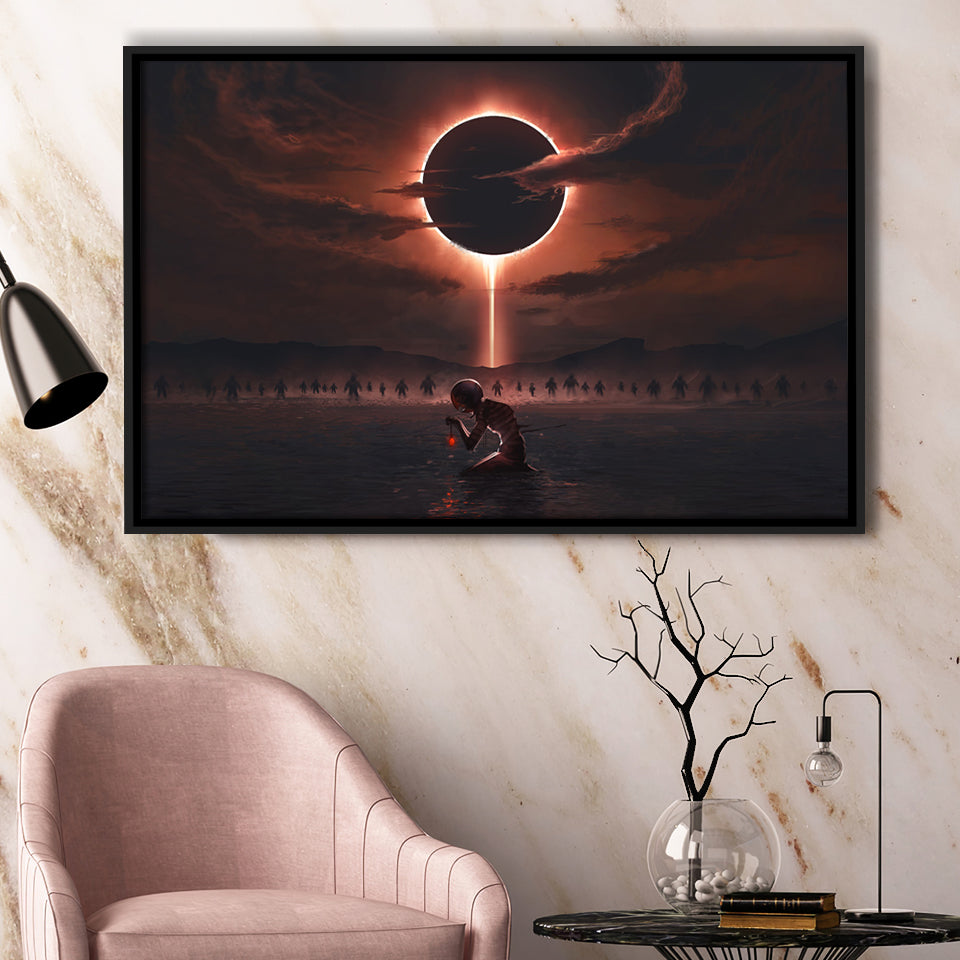 Berserk Griffith And The Band Of The Hawk Framed Canvas Prints Wall Art - Painting Canvas,Framed Picture,Home Art Wall Decor