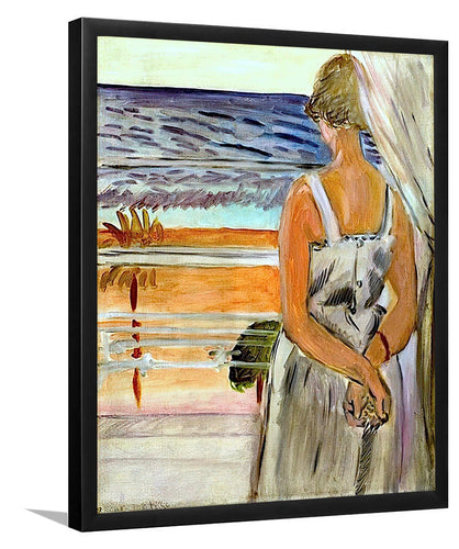 Beside The Window 1921 By Henri Matisse - Art Print, Frame Art, Painting Art