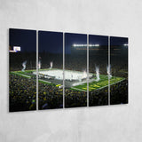 Big Chill in Michigan, Stadium Canvas, Sport Art, Gift for him, Multi Panels B, Canvas Prints Wall Art Decor