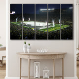 Big Chill in Michigan, Stadium Canvas, Sport Art, Gift for him, Multi Panels B, Canvas Prints Wall Art Decor
