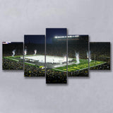 Big Chill in Michigan, Stadium Canvas, Sport Art, Large Canvas, Multi Panels, Canvas Prints Wall Art Decor