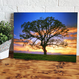Big Tree Silhouette Canvas Wall Art - Canvas Prints, Prints for Sale, Canvas Painting, Canvas On Sale