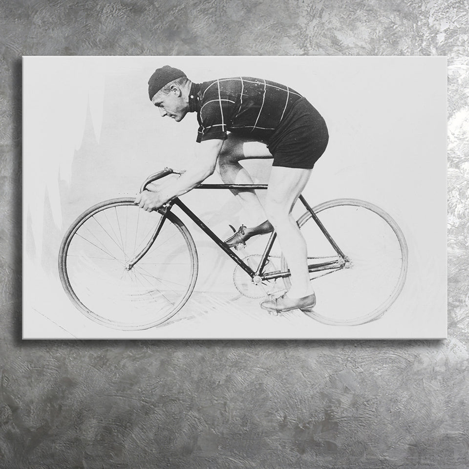 Bike Black And White Print, Bicycle Art Canvas Prints Wall Art Home Decor