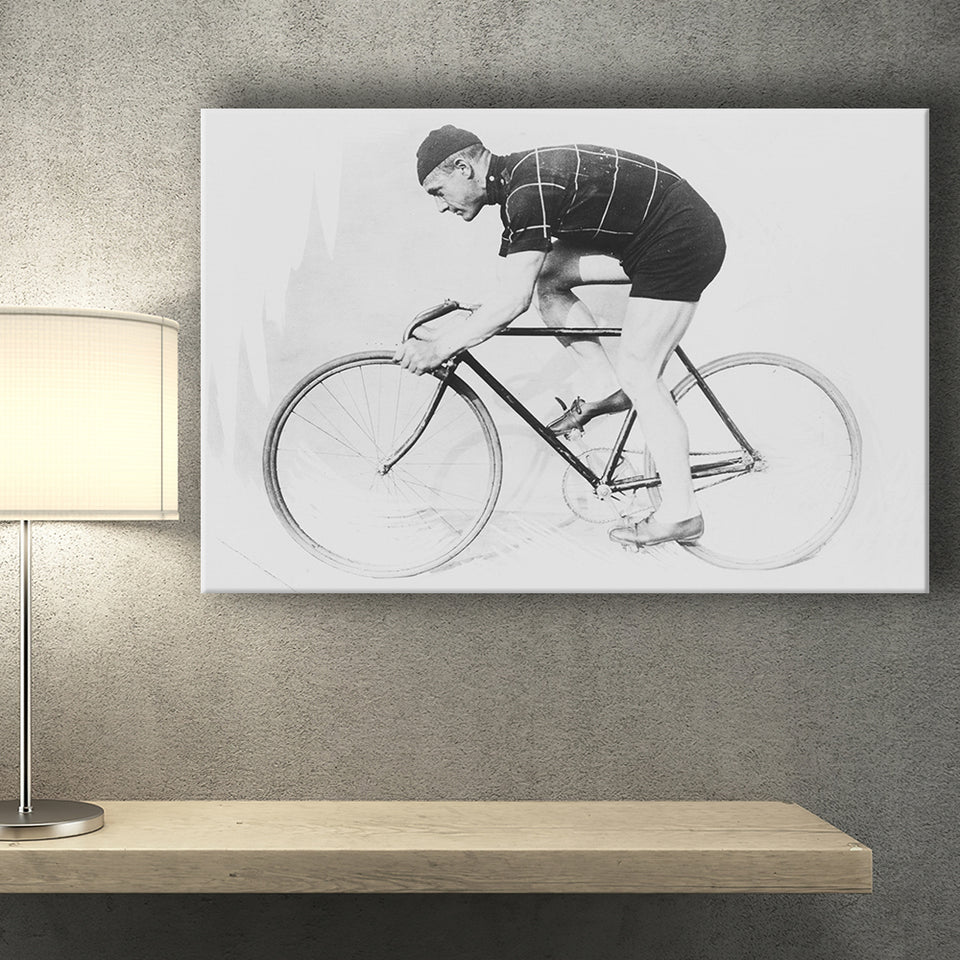 Bike Black And White Print, Bicycle Art Canvas Prints Wall Art Home Decor