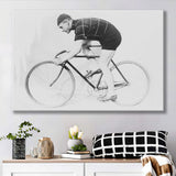Bike Black And White Print, Bicycle Art Canvas Prints Wall Art Home Decor
