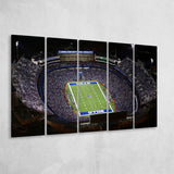 Bills Stadium Aerial View, Stadium Canvas, Sport Art, Gift for him, Multi Panels B, Canvas Prints Wall Art Decor